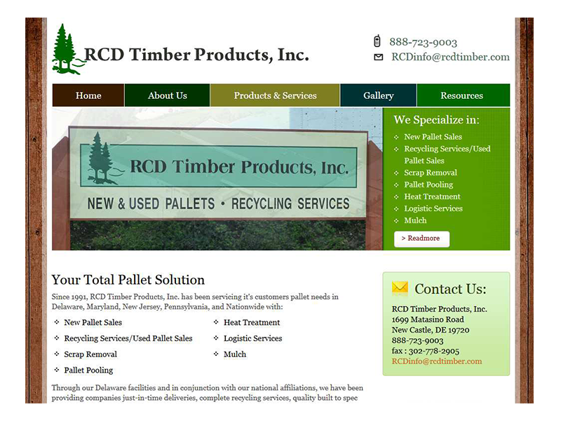 RCD Timber Products, Inc.