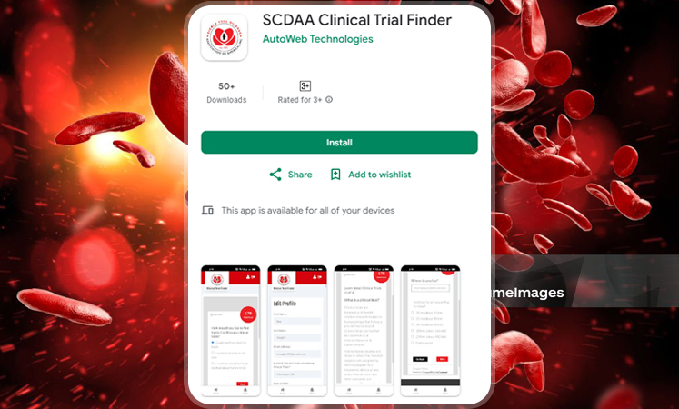 SCDAA Clinical Trial Finder App